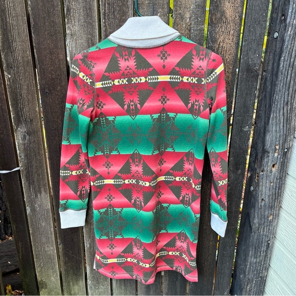 Polo Ralph Lauren Multicolor Aztec Dress with Toggle Sz L(12-14) - Picture 8 of 16